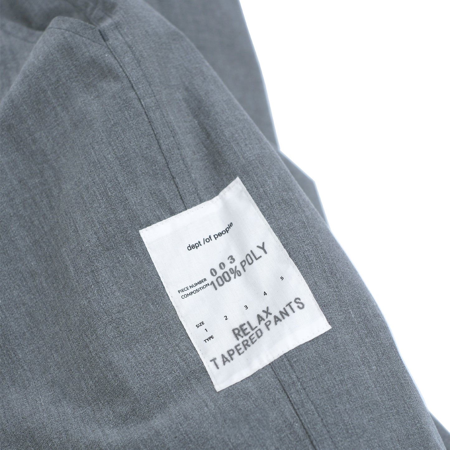 RTP003 / Relax Tapered Pants