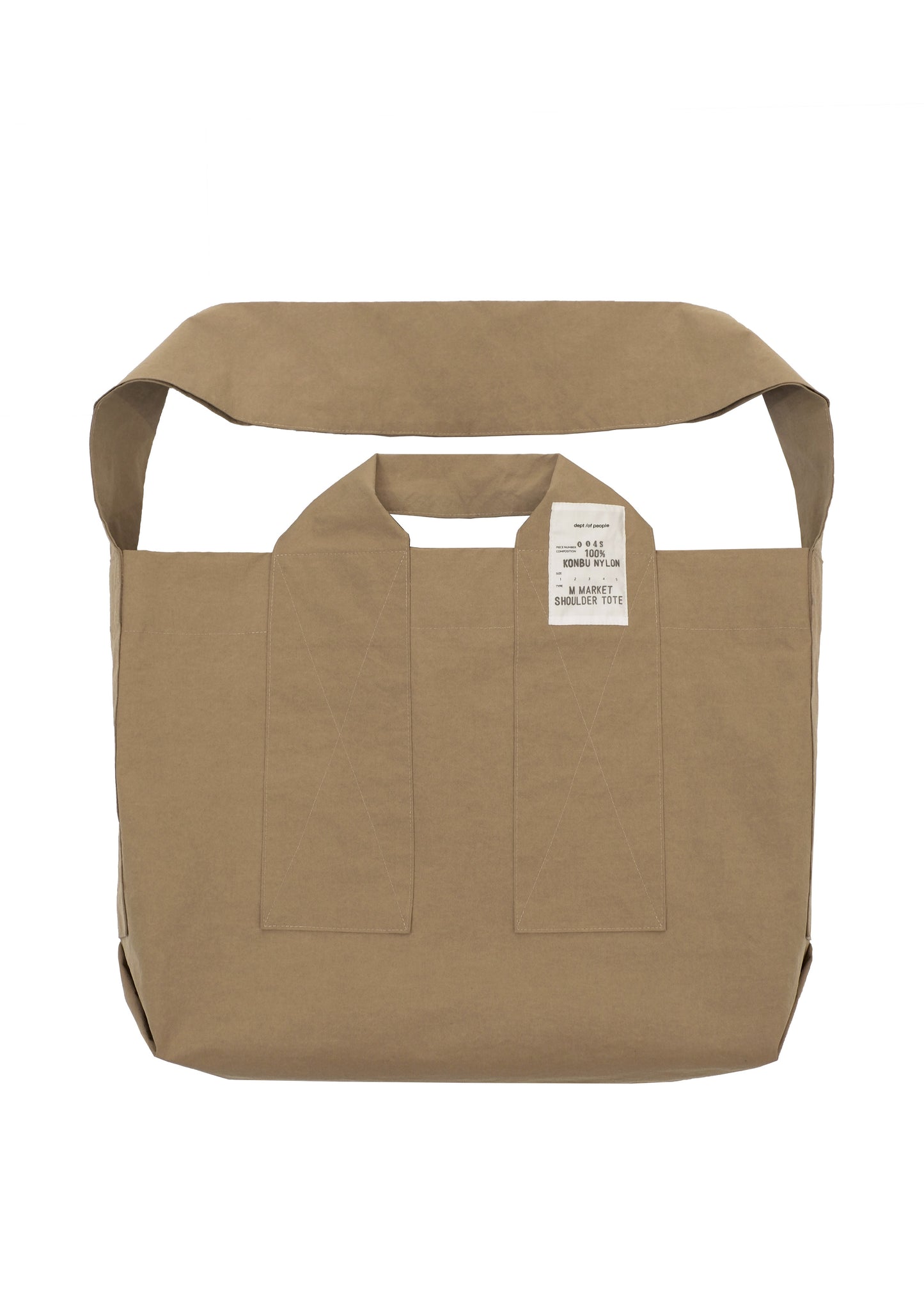 **MMT004S / MEDIUM MARKET TOTE STRAP Khaki