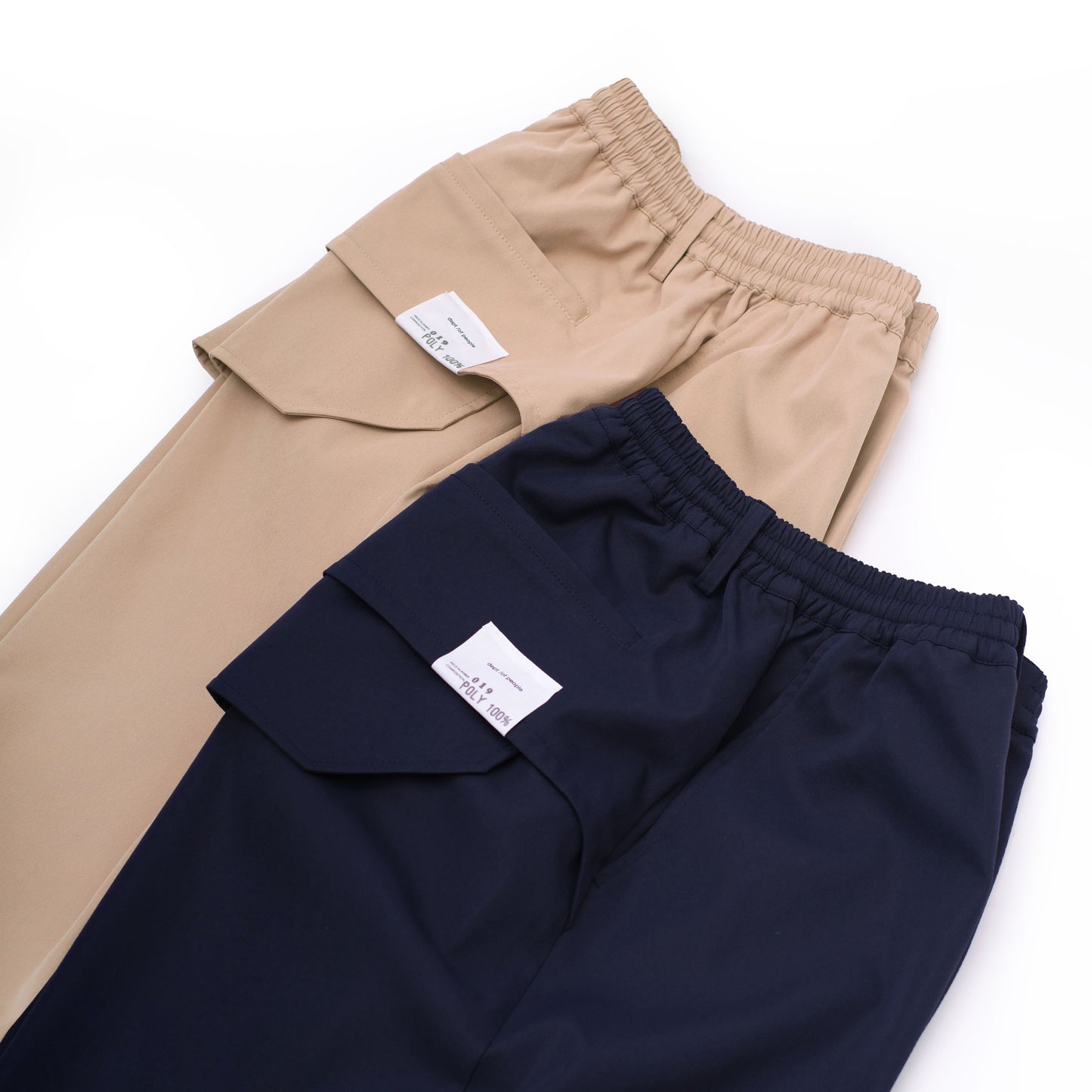 EEE 019 / Easy Everyday Essential PANTS|Dark Navy & Camel