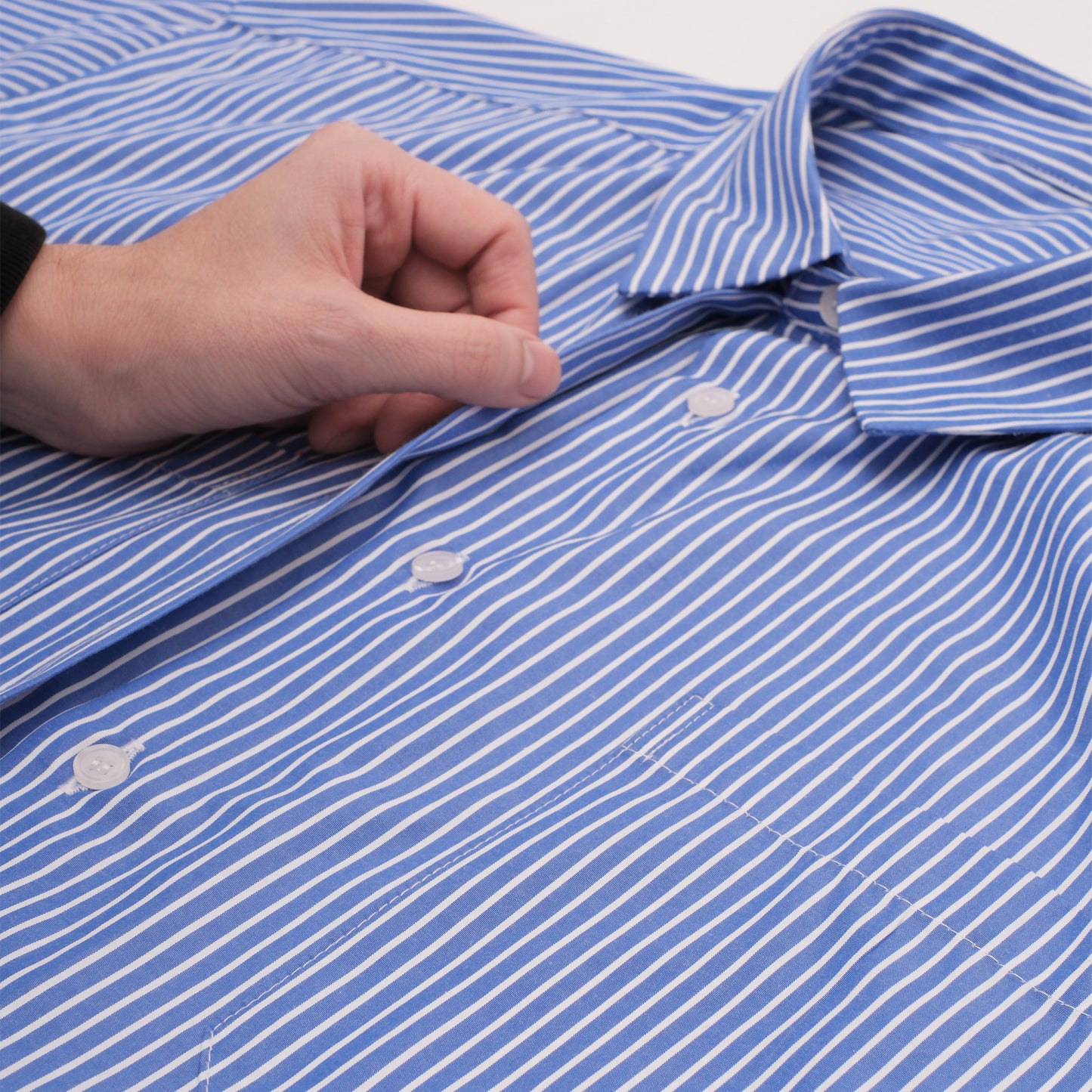 SSS 022/ STRUCTURED STRIPED SHIRT