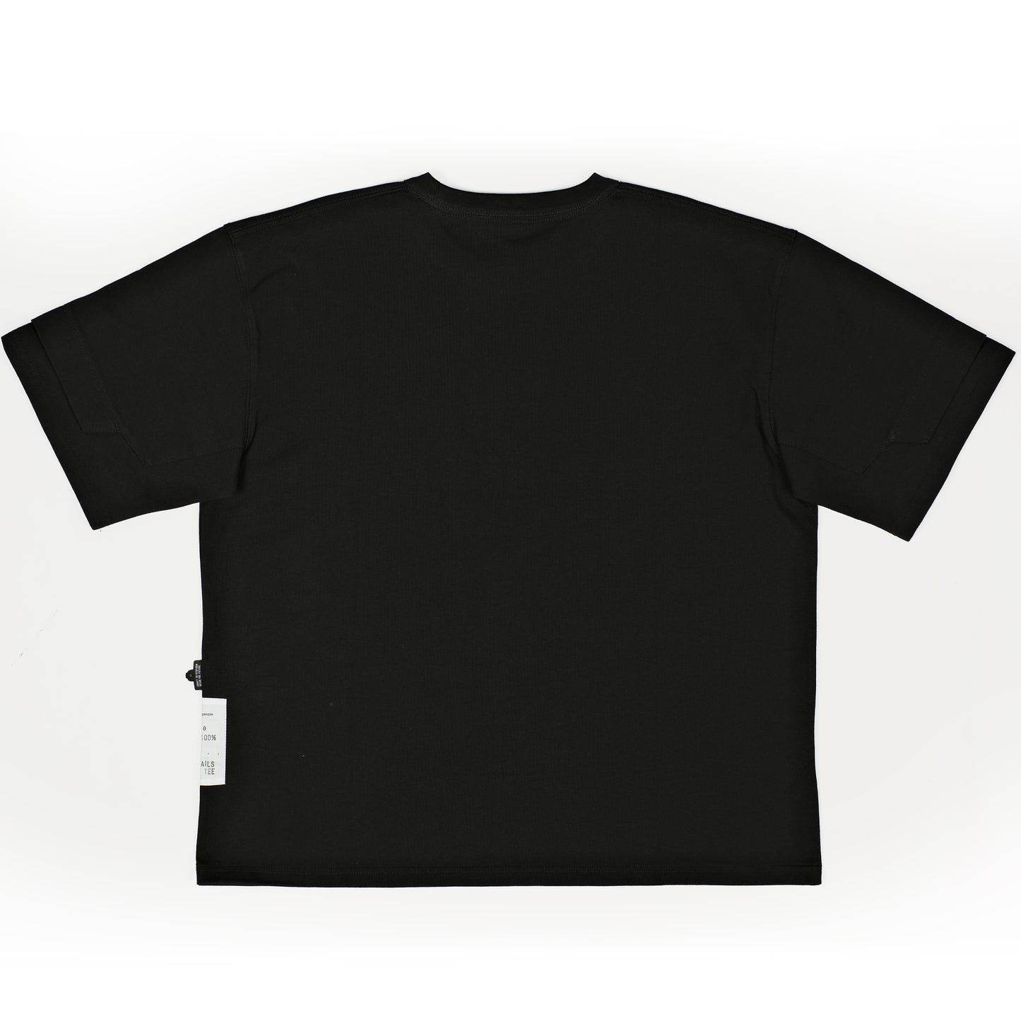 2DDT030 / 2 Details Daily Tee Black/White