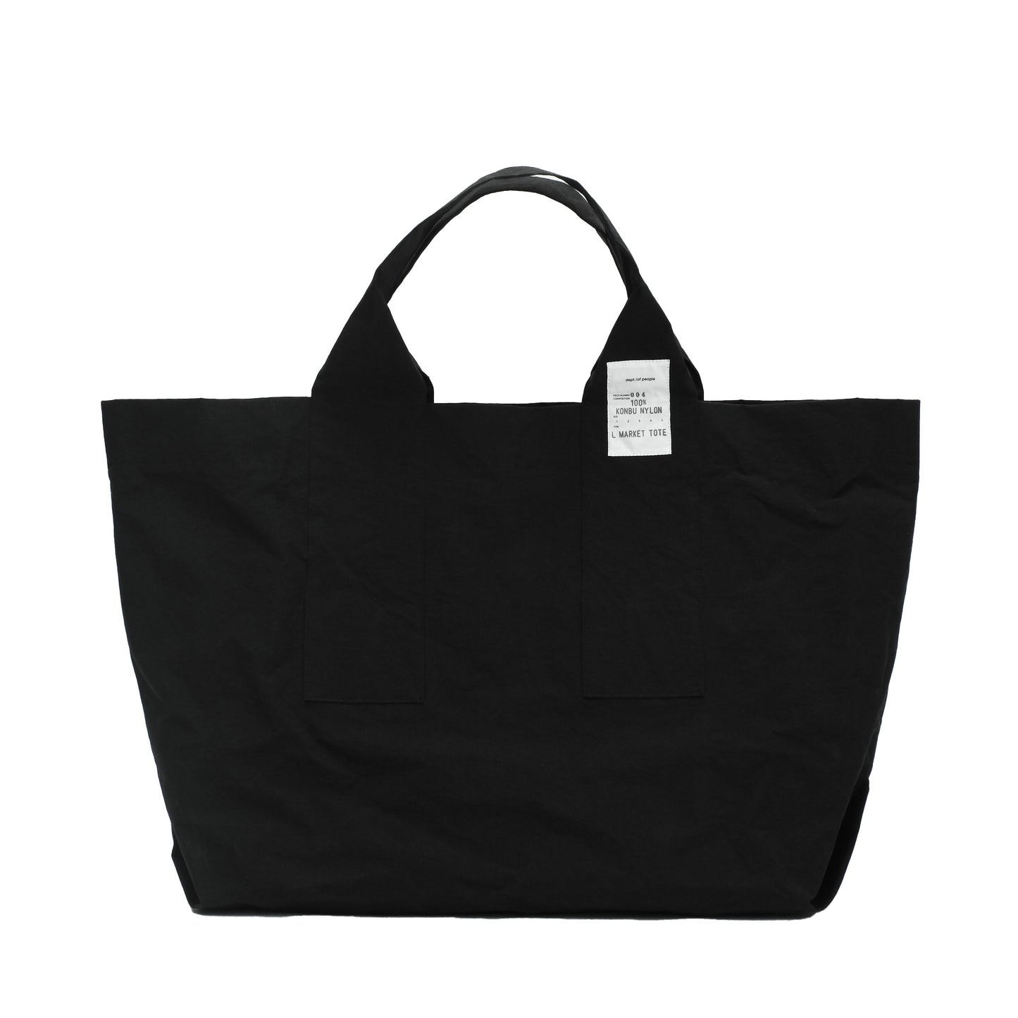 LMT004 Large Market Tote Black
