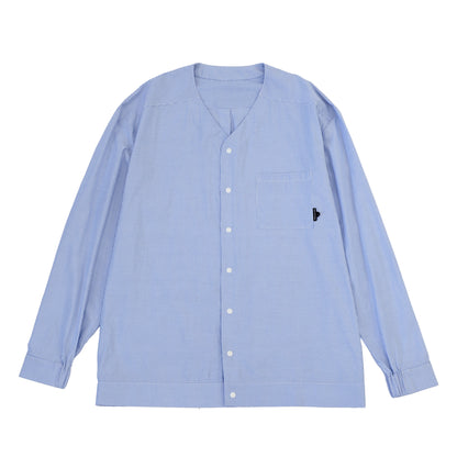 CSS/035 Collarless Stripe Shirt