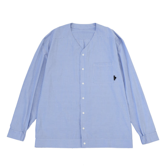 CSS/035 Collarless Stripe Shirt