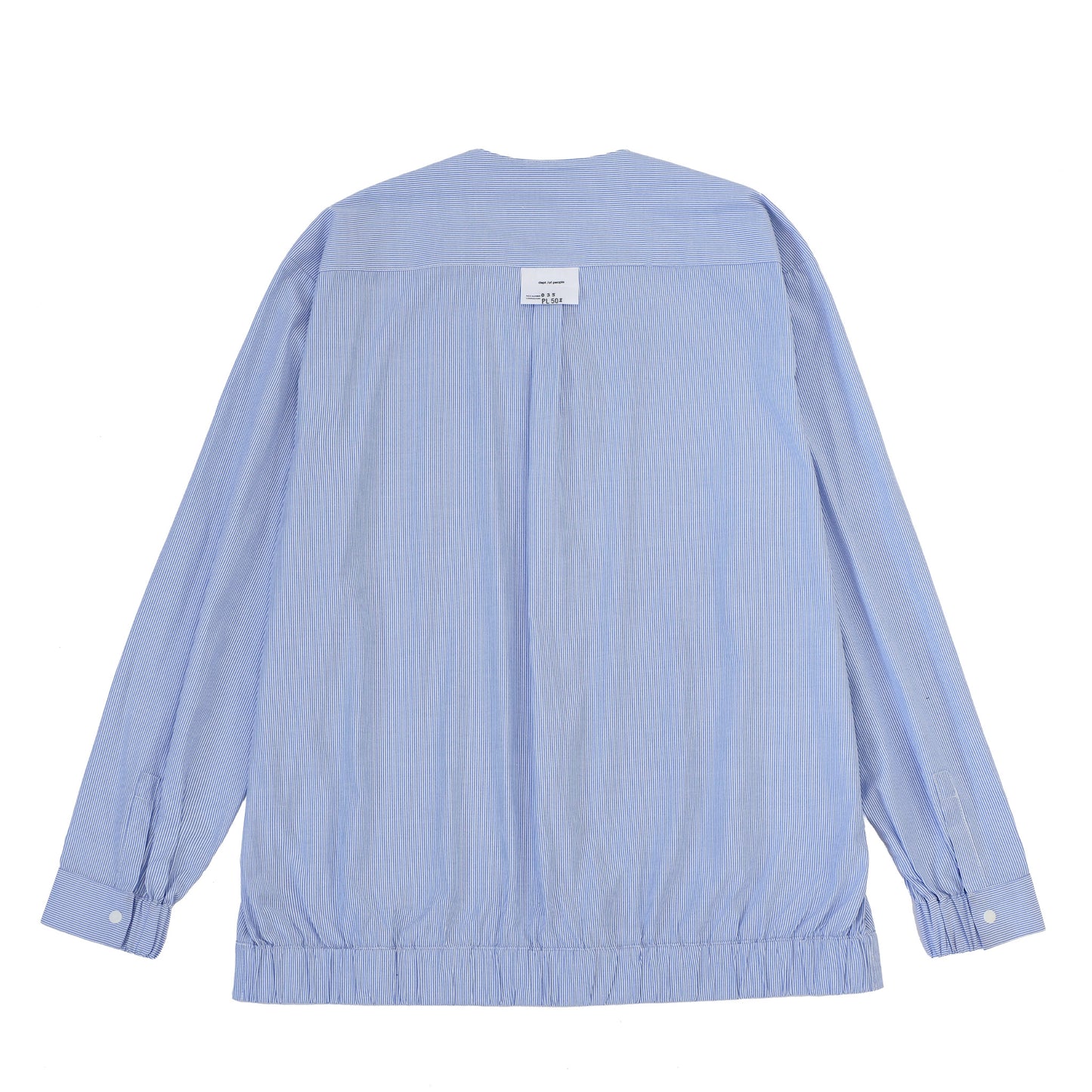 CSS/035 Collarless Stripe Shirt