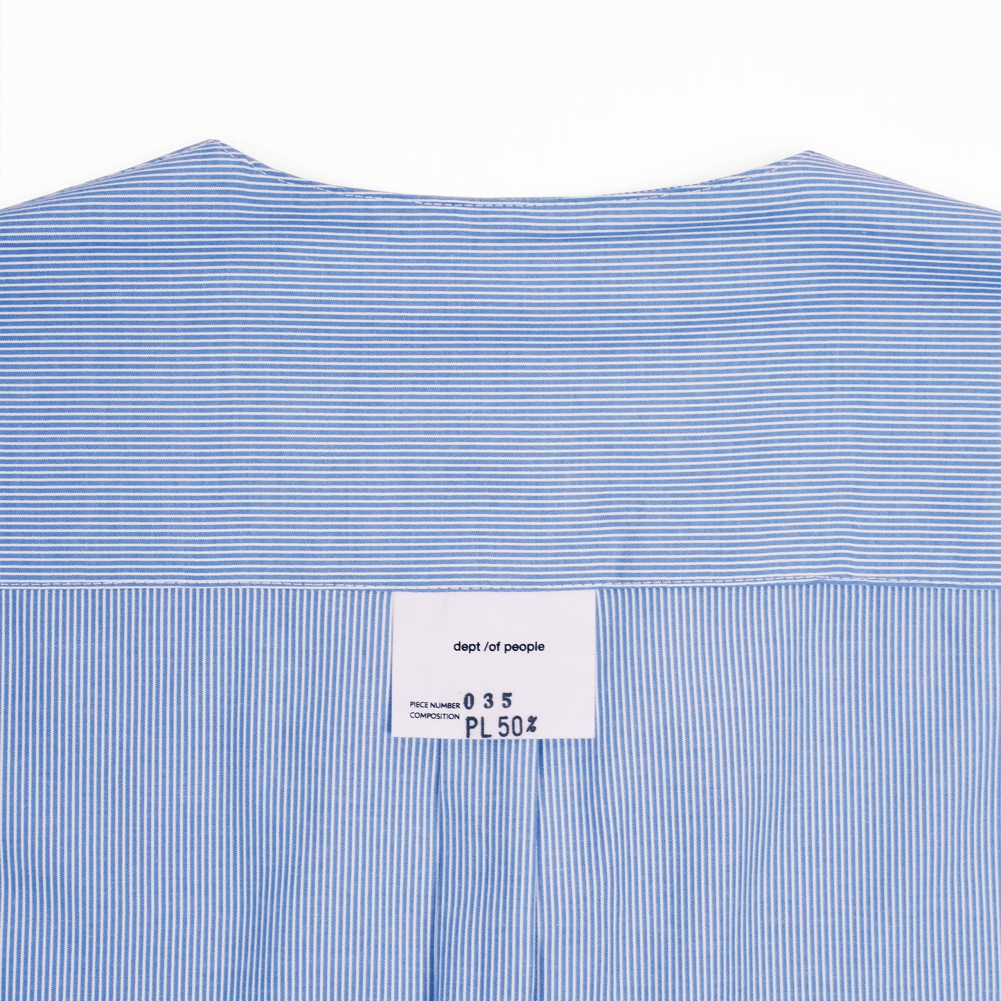 CSS/035 Collarless Stripe Shirt