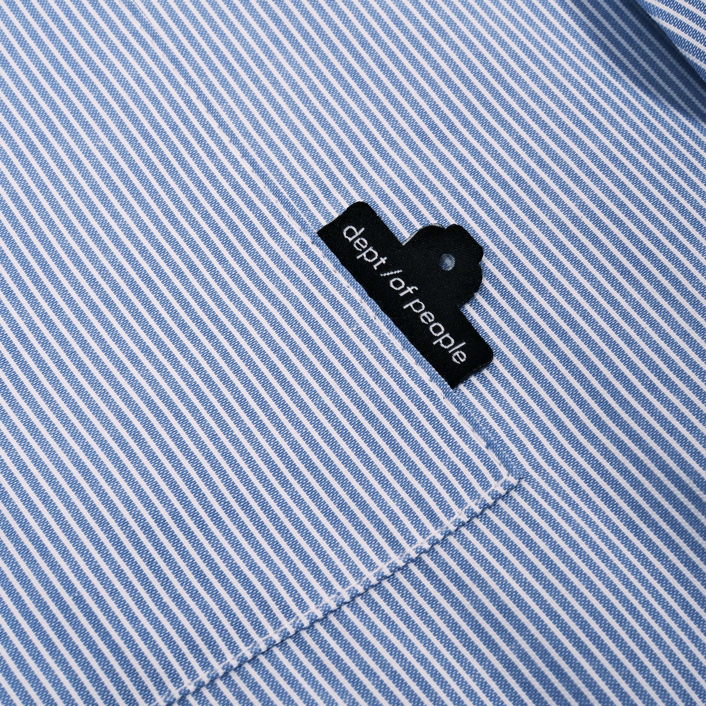 CSS/035 Collarless Stripe Shirt