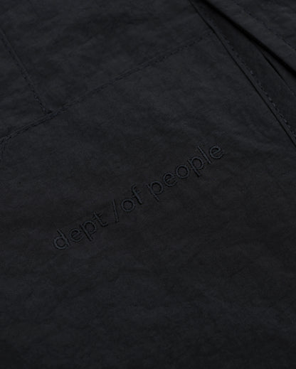 CAUJ041 / Collarless Asym Utility Jacket
