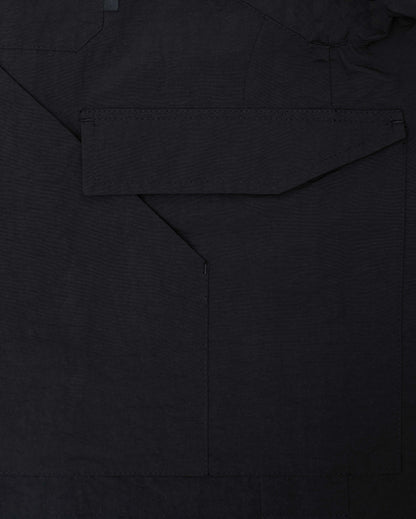 CAUJ041 / Collarless Asym Utility Jacket