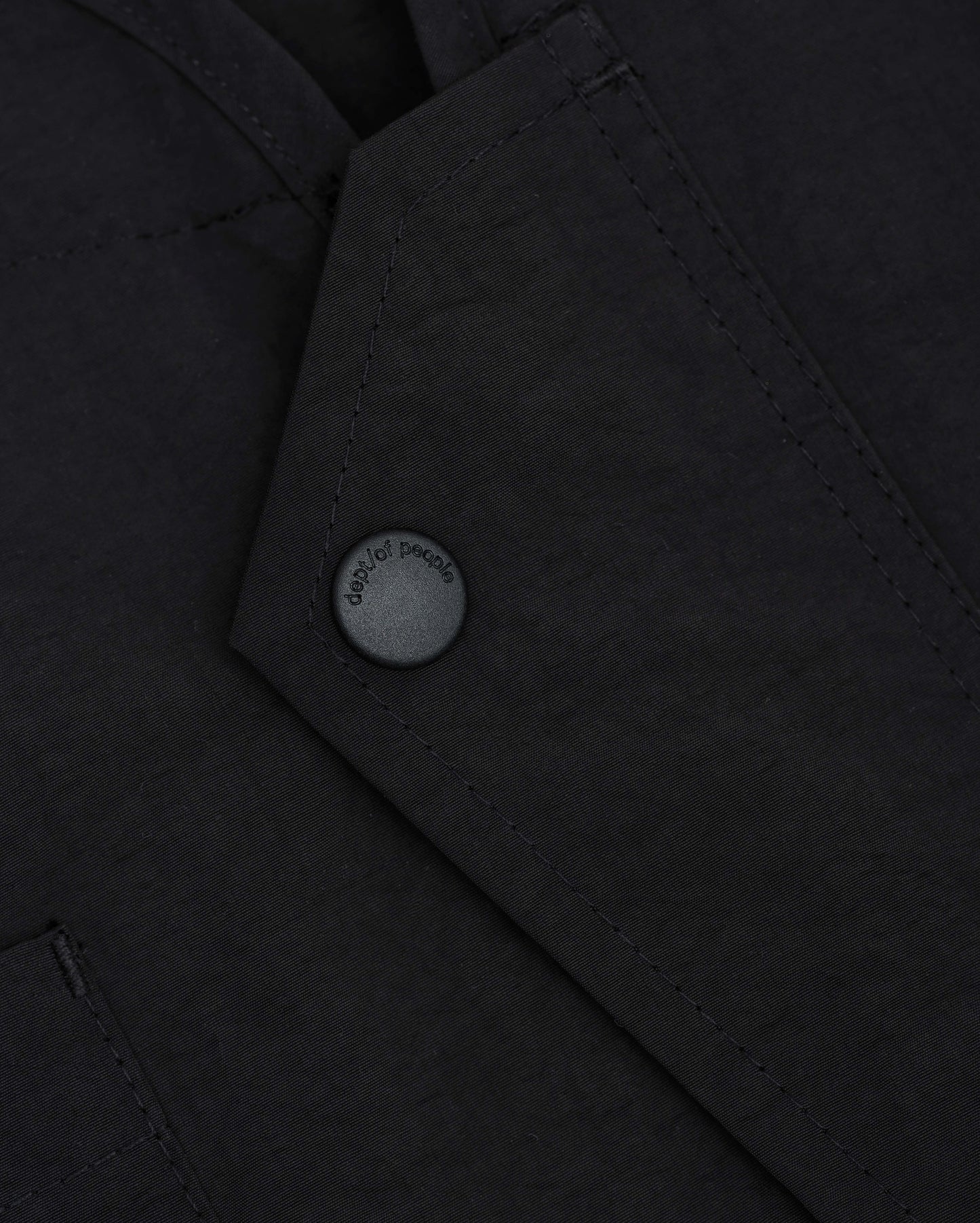 CAUJ041 / Collarless Asym Utility Jacket