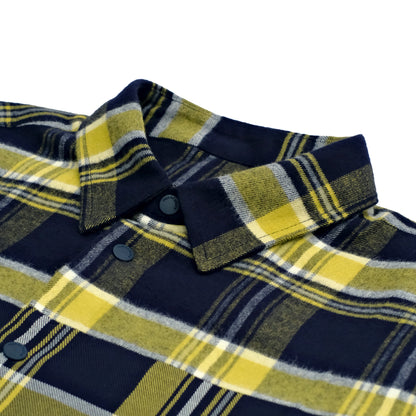 PPS037 /  Patchwork Plaid Shirt