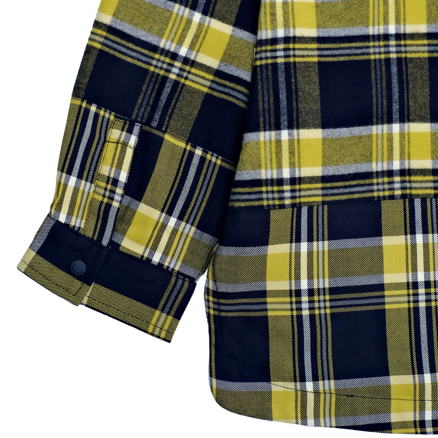 PPS037 /  Patchwork Plaid Shirt