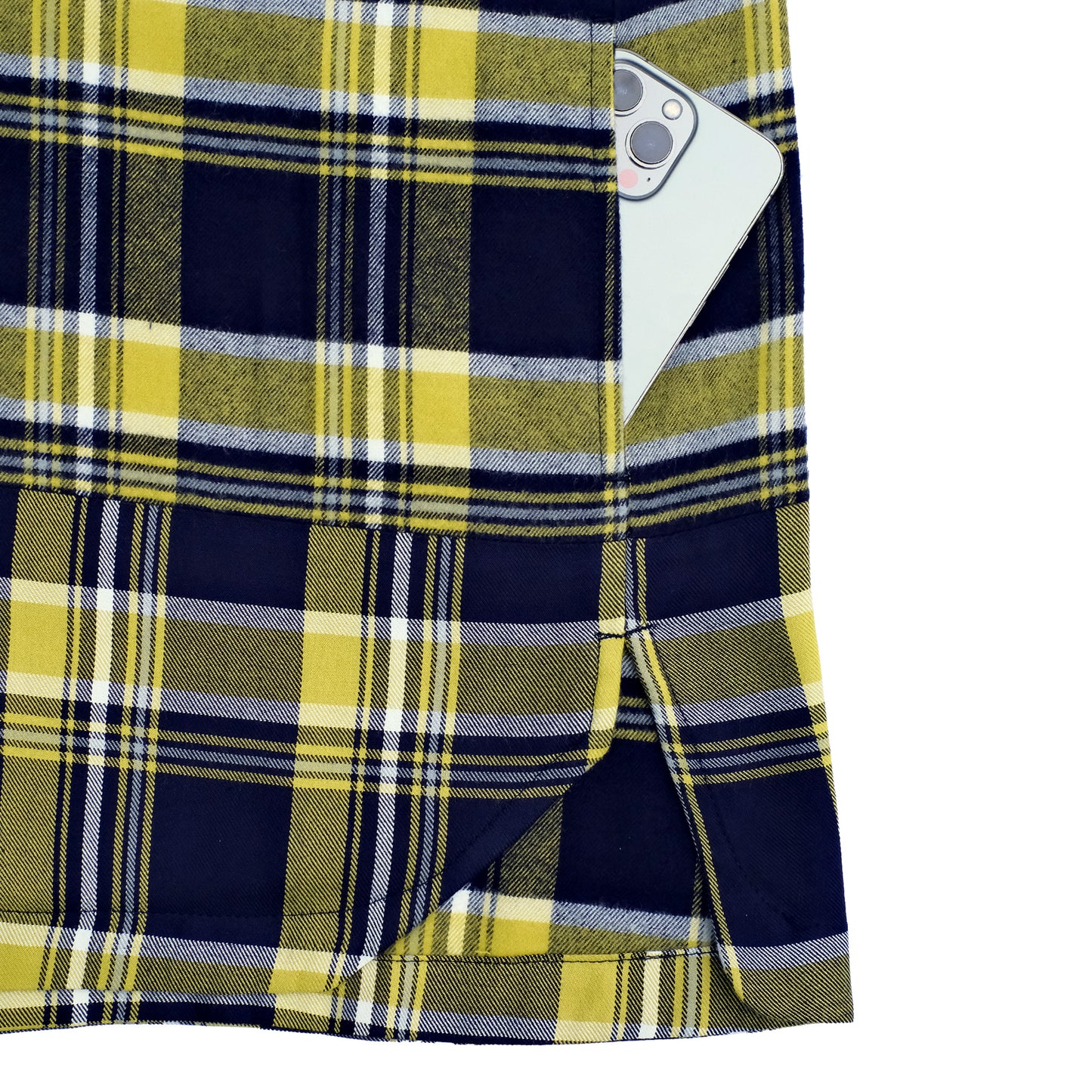 PPS037 /  Patchwork Plaid Shirt