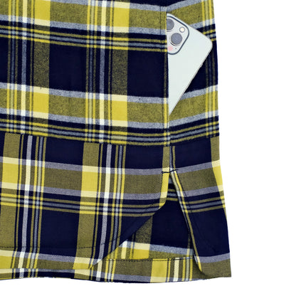 PPS037 /  Patchwork Plaid Shirt