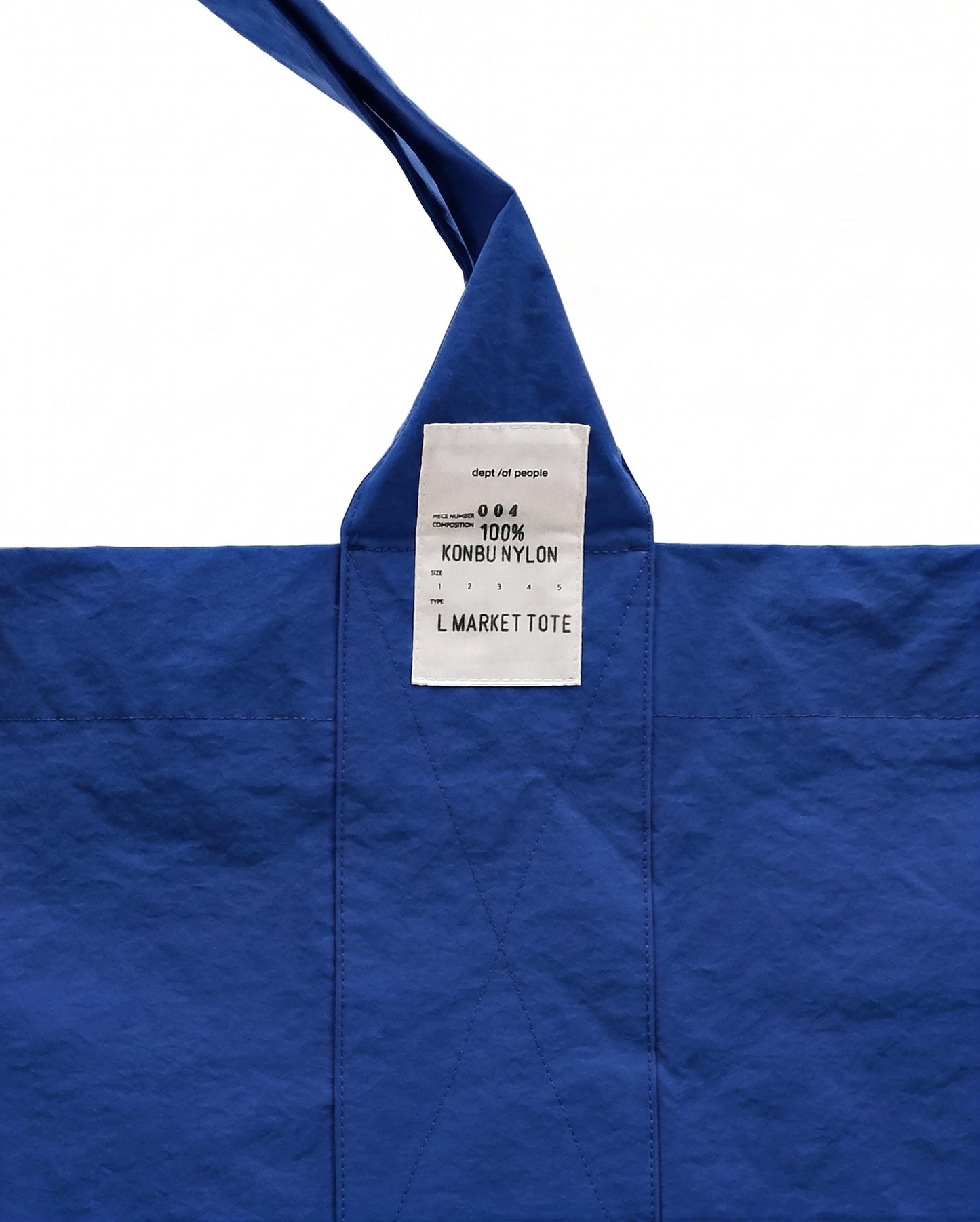 - LMT004 / Large Market Tote | Indigo