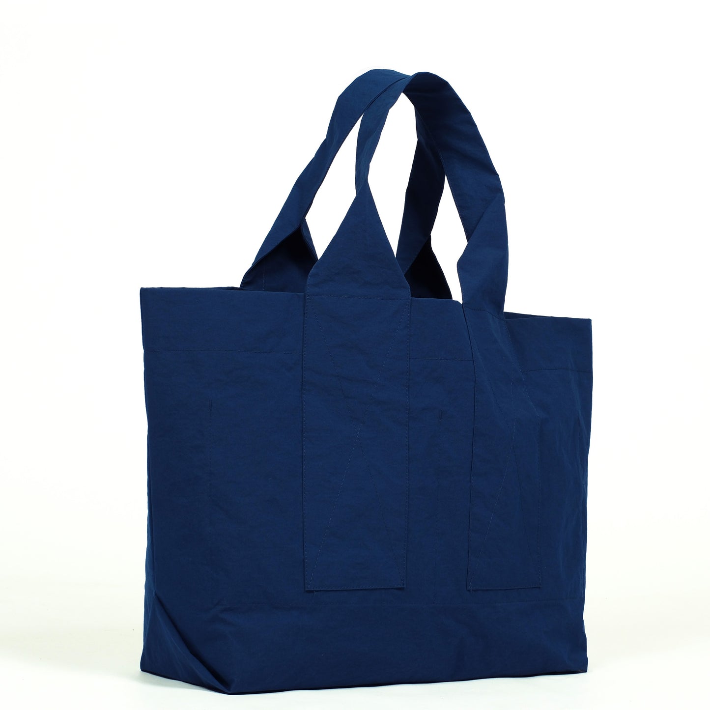 MMT004 Medium Market Tote | Indigo / Olive