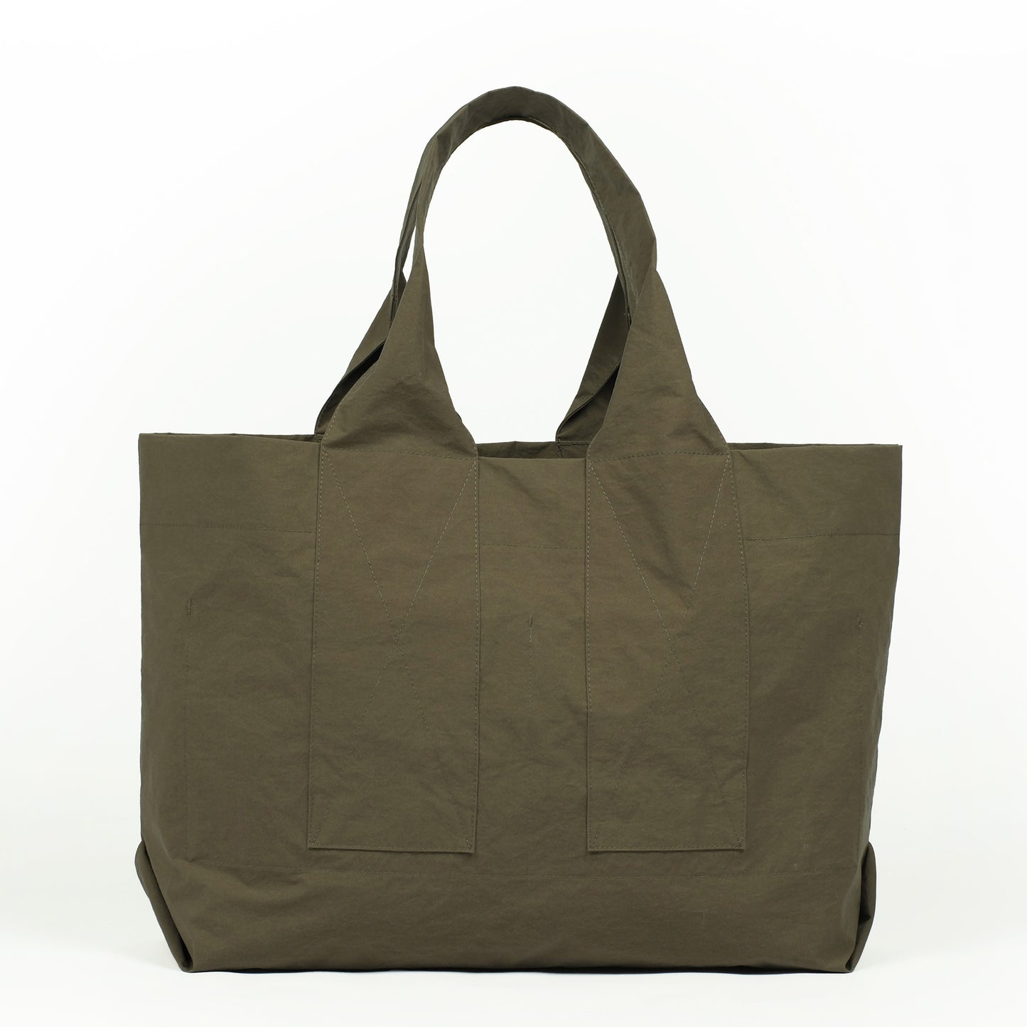 MMT004 Medium Market Tote | Indigo / Olive