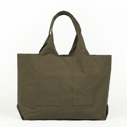 MMT004 Medium Market Tote | Indigo / Olive