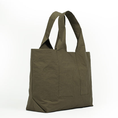 MMT004 Medium Market Tote | Indigo / Olive