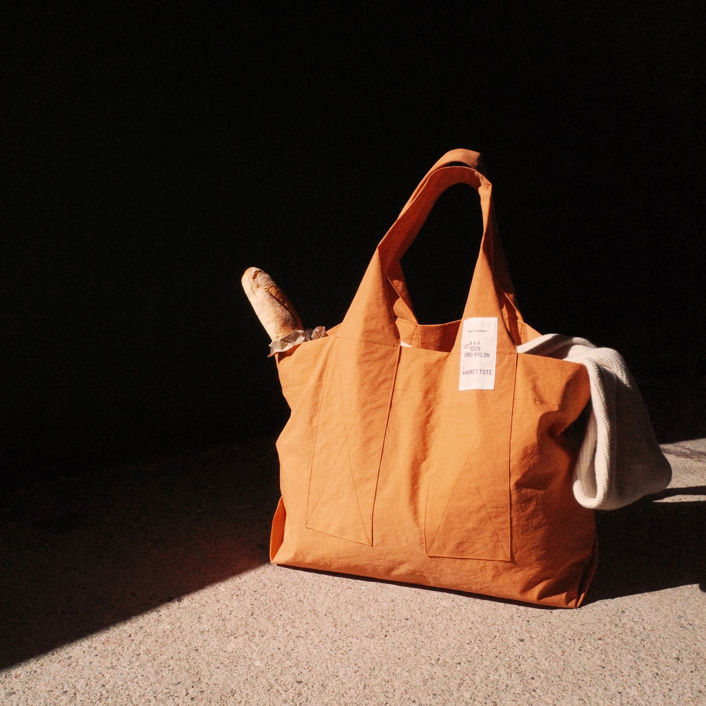 MMT004 / Medium Market Tote| Amberglow