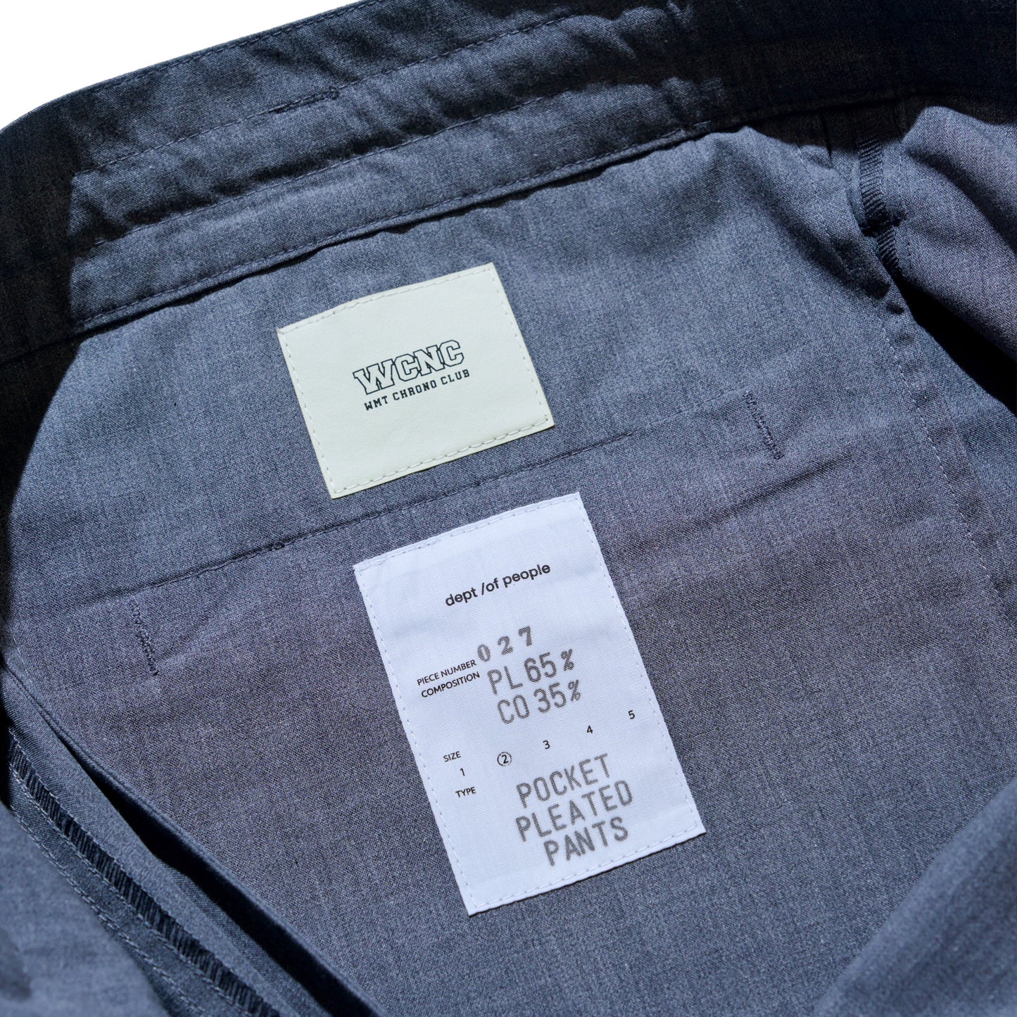 -PPP027 / Pocket Pleated Pants x WCNC [聯乘系列]