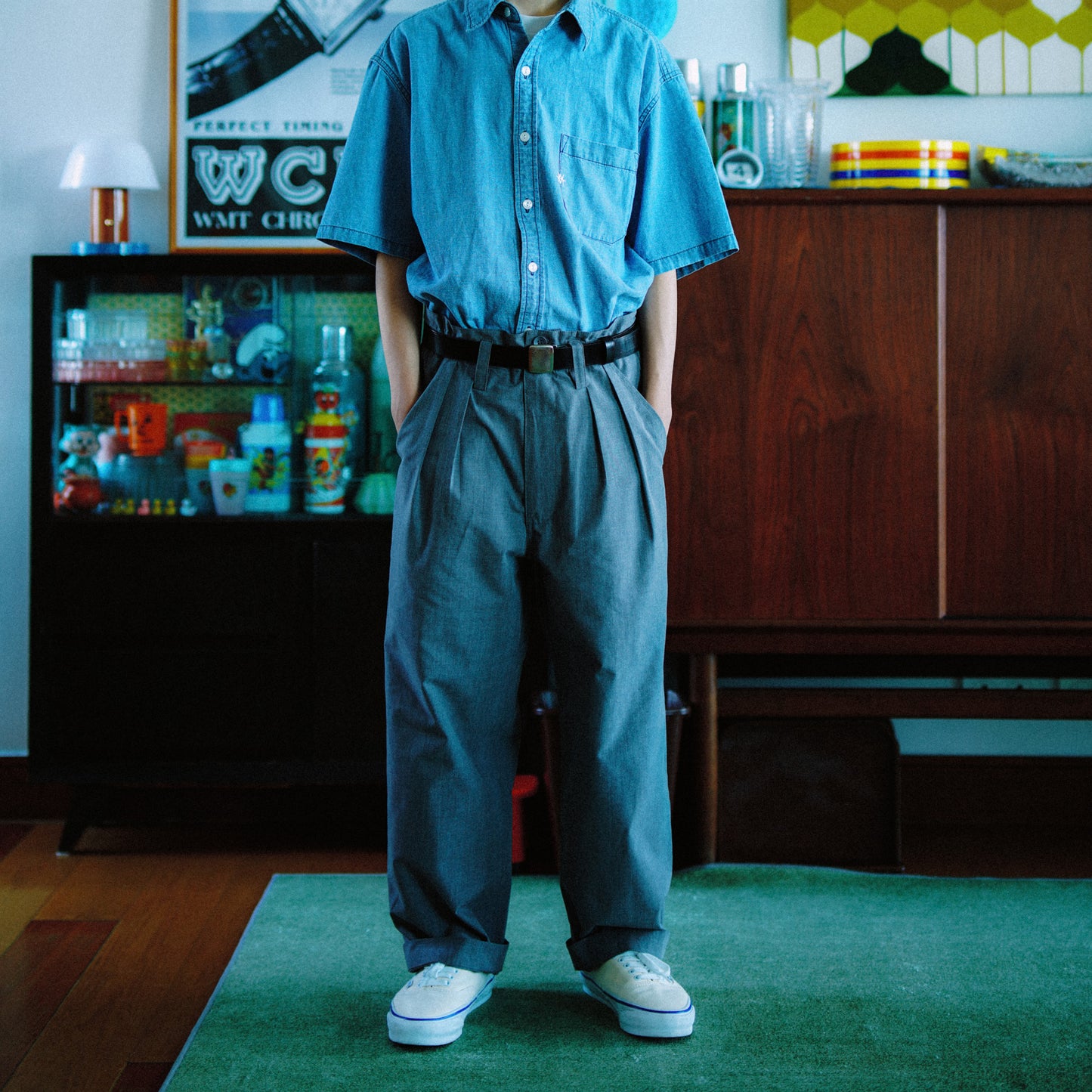 -PPP027 / Pocket Pleated Pants x WCNC [聯乘系列]